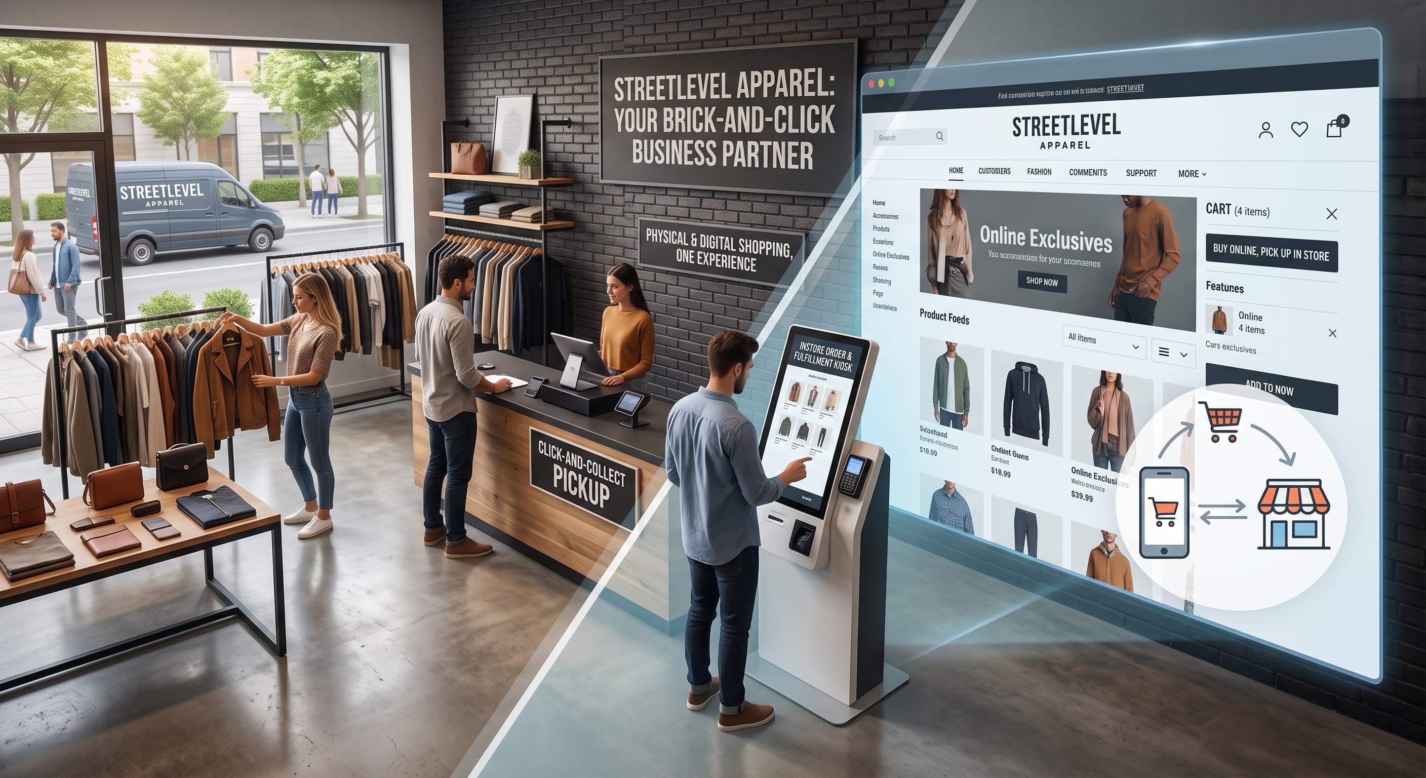 Omnichannel Retail and Fulfillment Solutions for Brick and Click Businesses